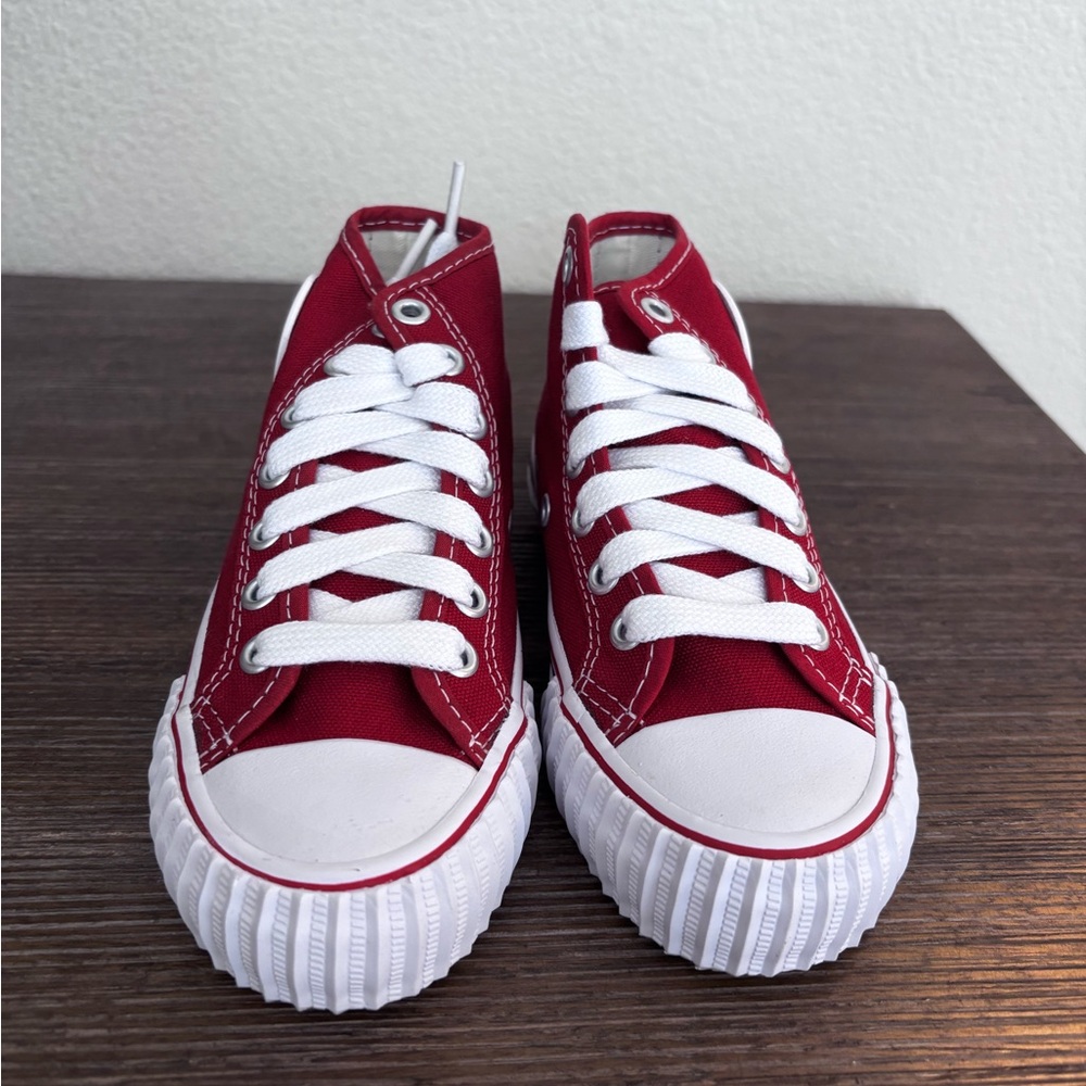 Pf Flyers Red HI REIS sneakers in kids size 13